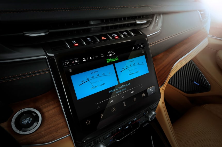 The new Jeep Grand Wagoneer is going to have one of the first-ever McIntosh Automotive Reference