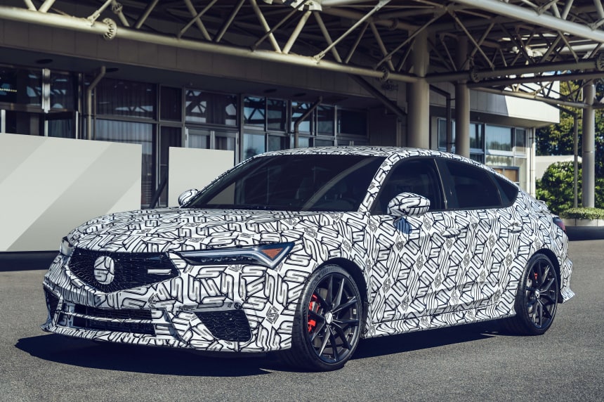Acura previews the 2024 Integra Type S Acquire