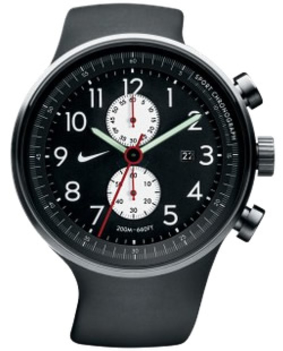 Nike Heritage 2i Chrono PU Watch - Acquire