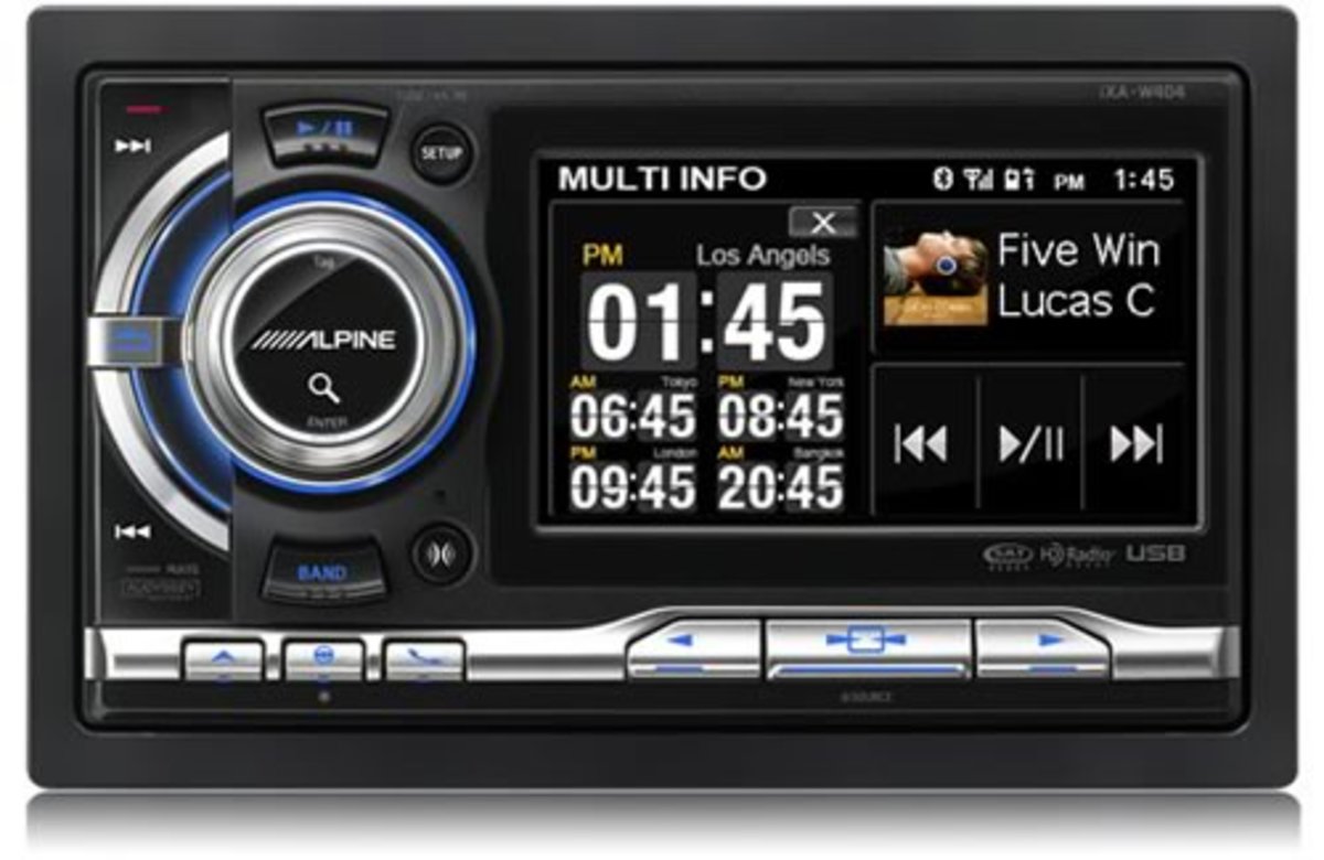 Alpine iXAW404 Digital Media Station Acquire