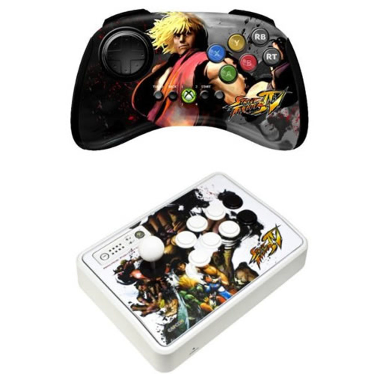 Street Fighter IV with Mad Catz Controller PC 