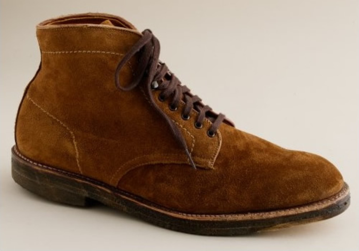 Alden for J.Crew Suede & Cap Toe Boots - Acquire