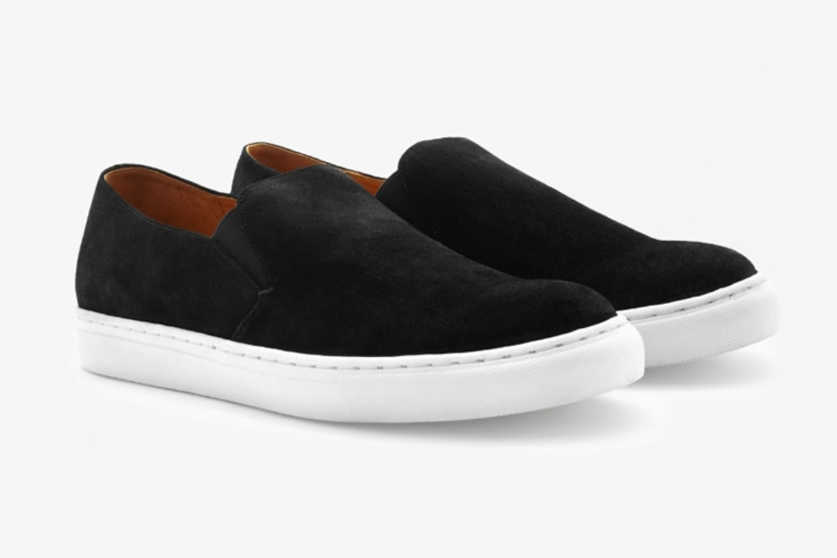 suede slip on