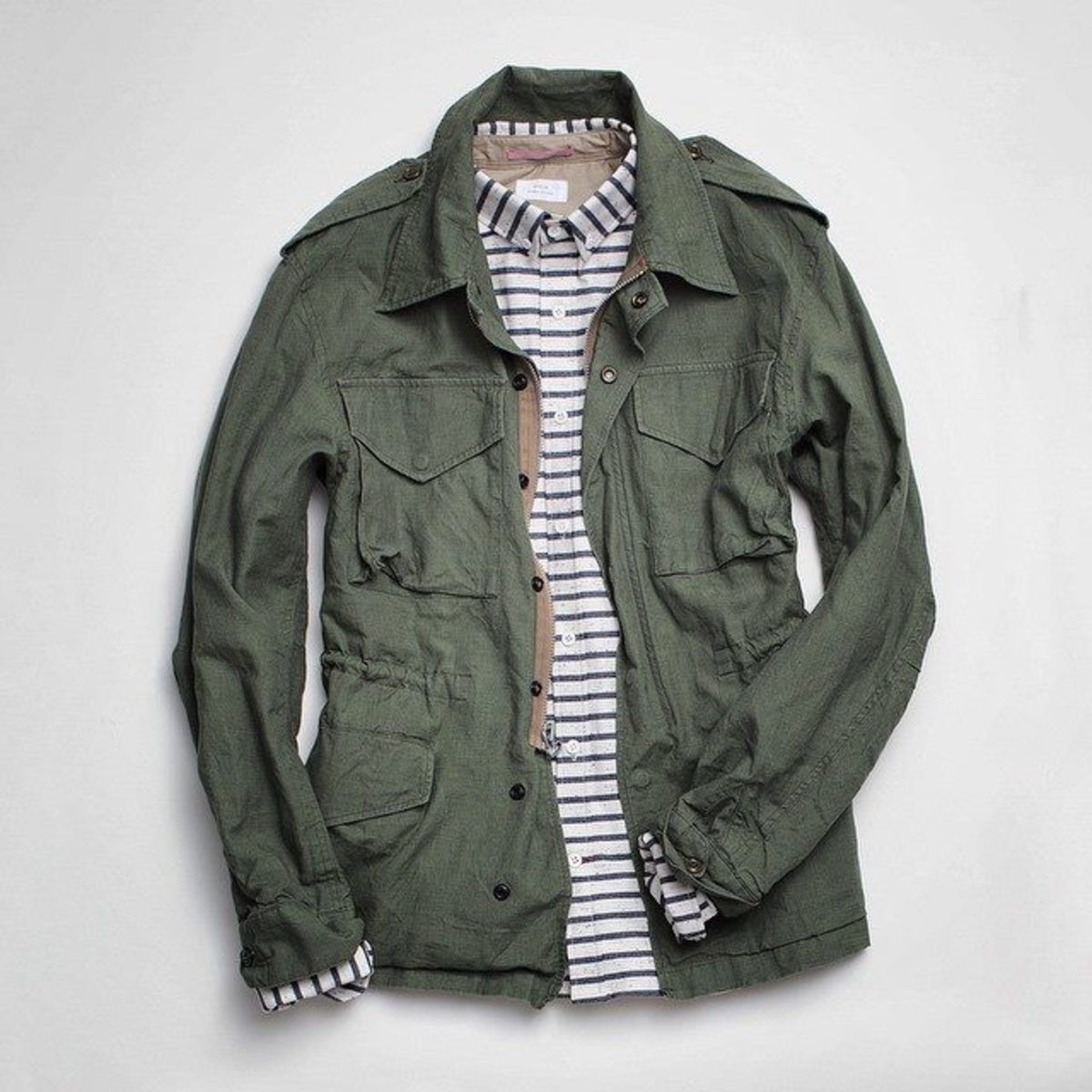 A Jacket for those Summer Nights | Apolis' Washed Linen Field Jacket ...