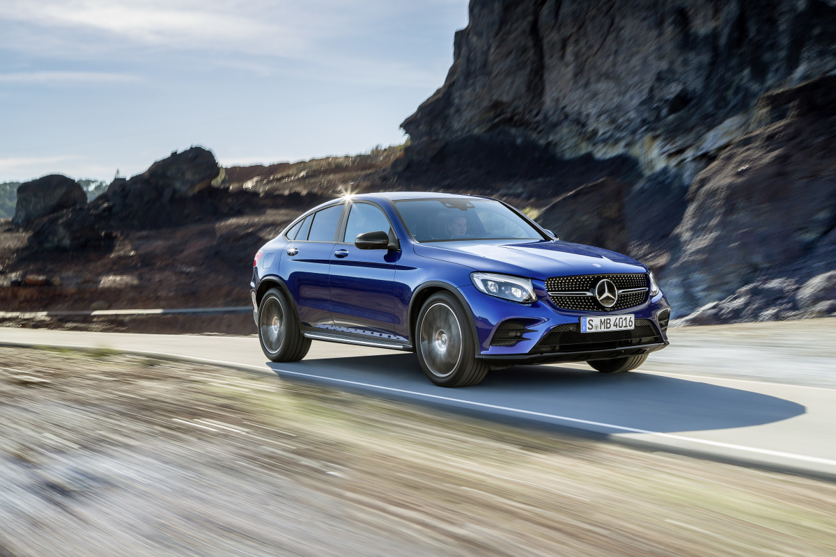 Mercedes' new X4fighter, the GLC Coupe Acquire