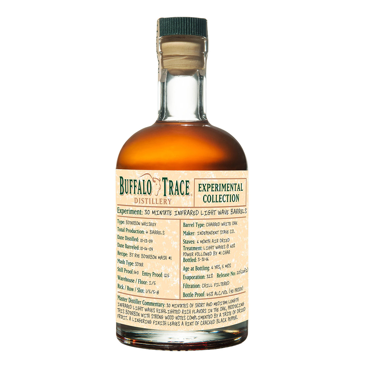 Buffalo Trace hits its latest bourbon with a blast of infrared light