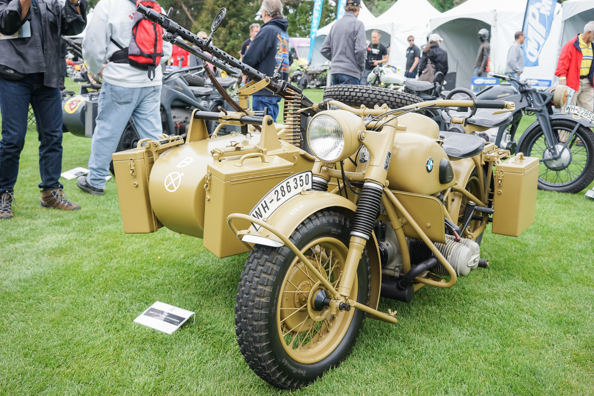 A Tribute to Military Motorcycles – 1942 BMW R75 Wehrmachtsgespann of Ziggy & Lisa Dee
