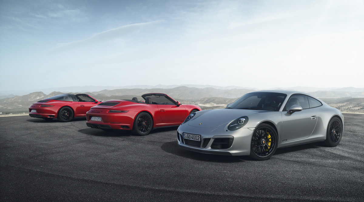2017 Porsche 911 GTS Lineup