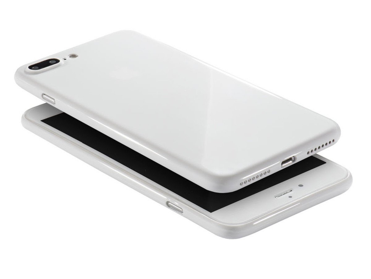 Totallee Jet White iPhone Case