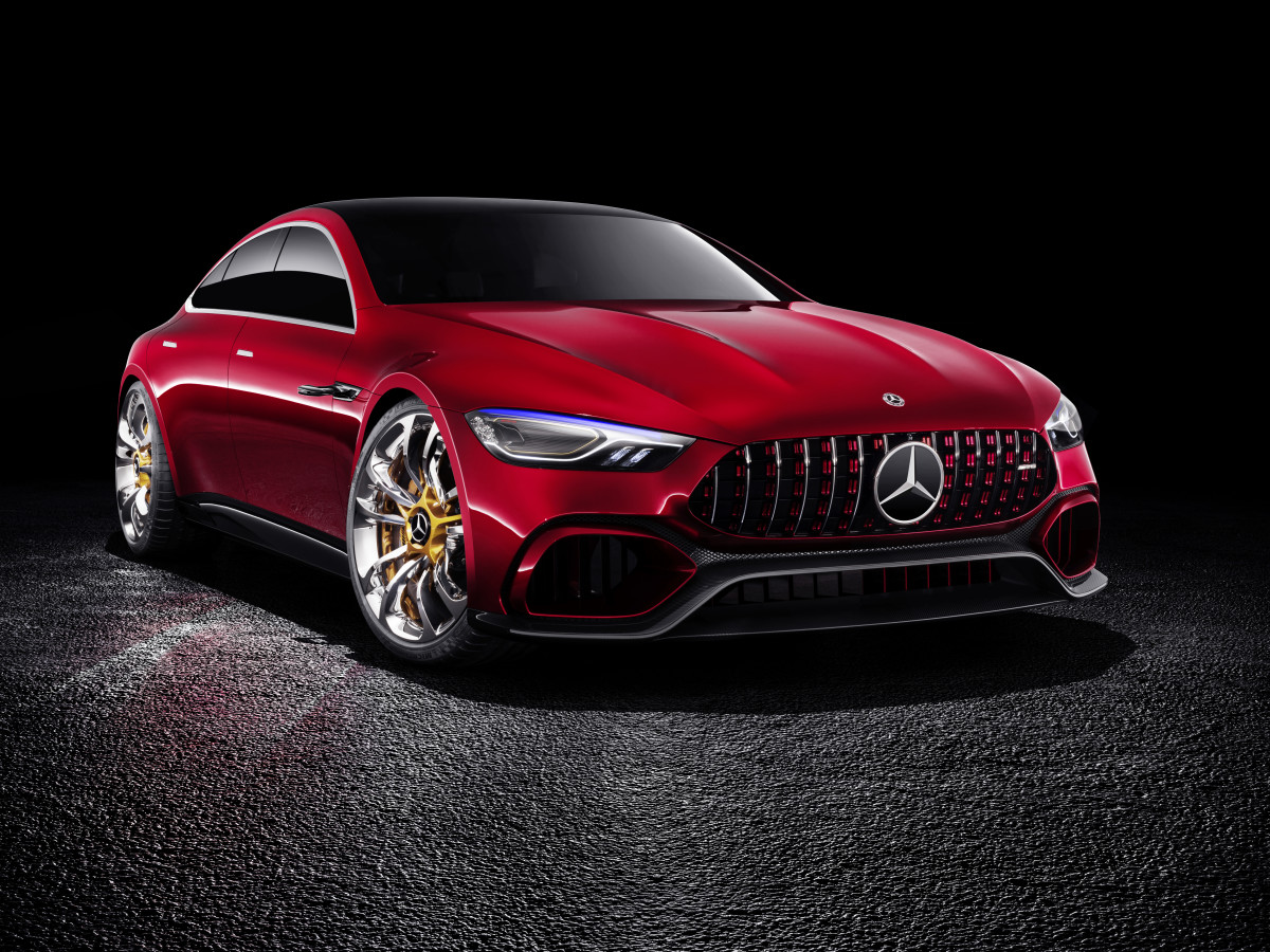 Mercedes Amg Gt Gains Two Doors With A New Four Door Coupe