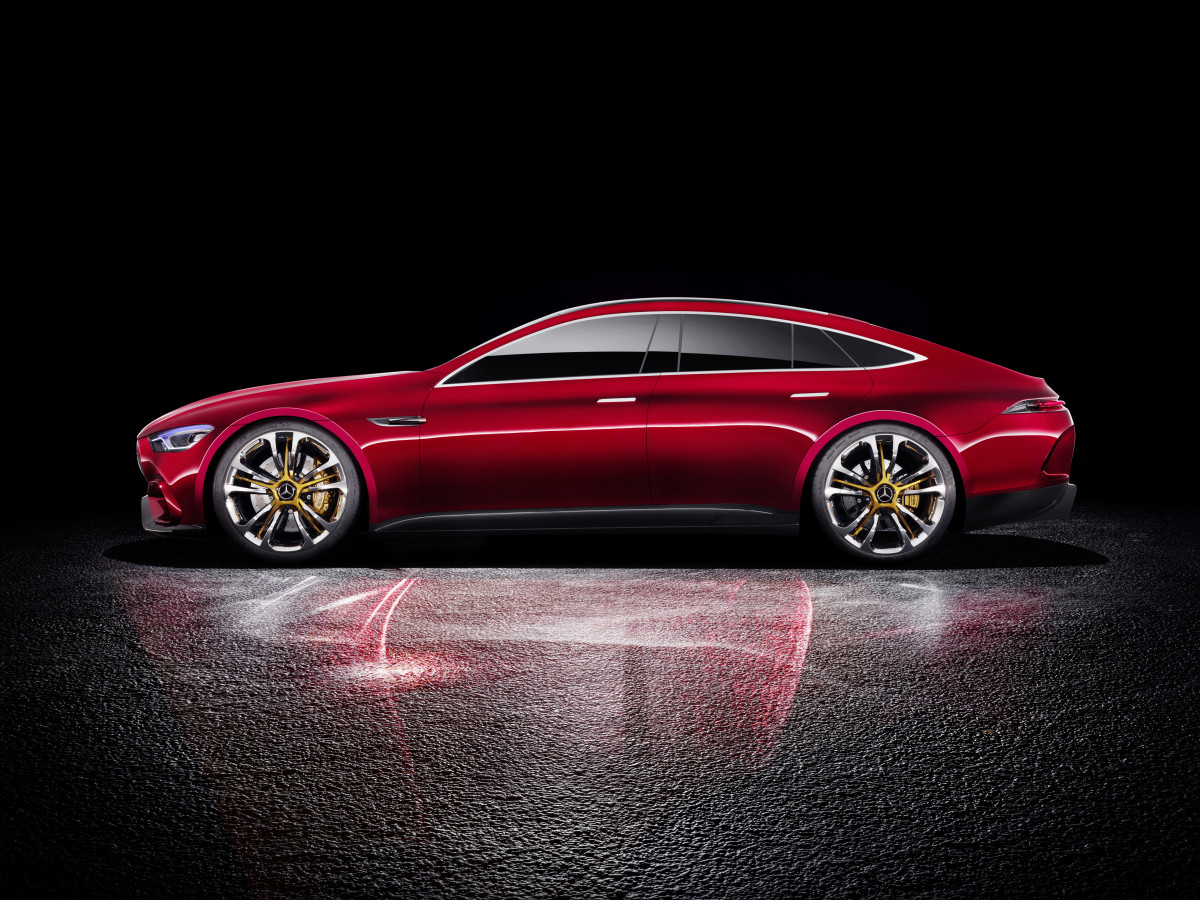 Mercedes Amg Gt Gains Two Doors With A New Four Door Coupe