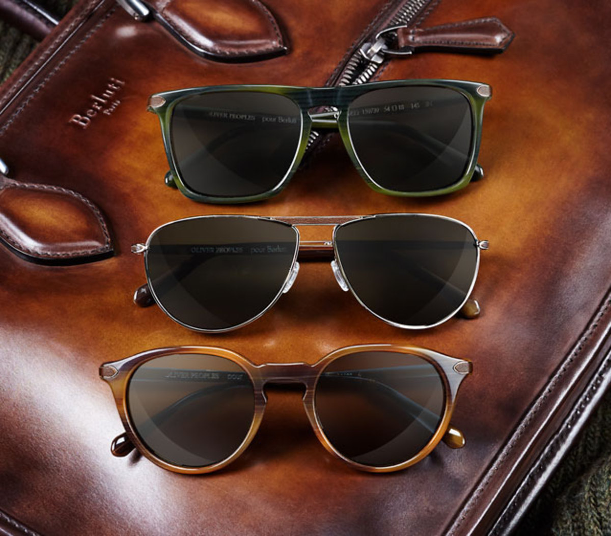 Oliver Peoples for Berluti