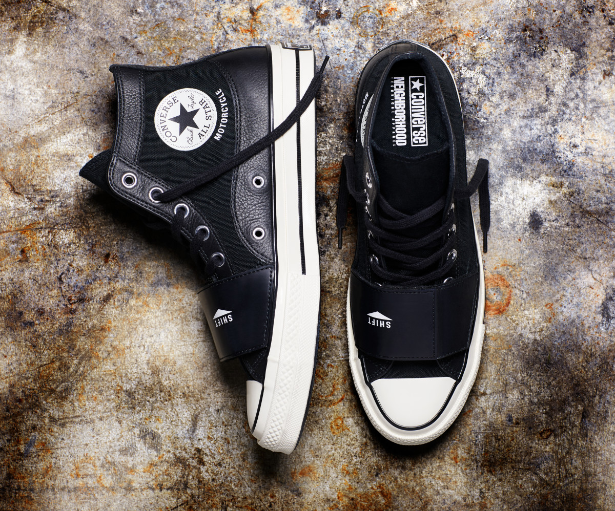 Converse and Neighborhood give the Chuck Taylor a motorcycle