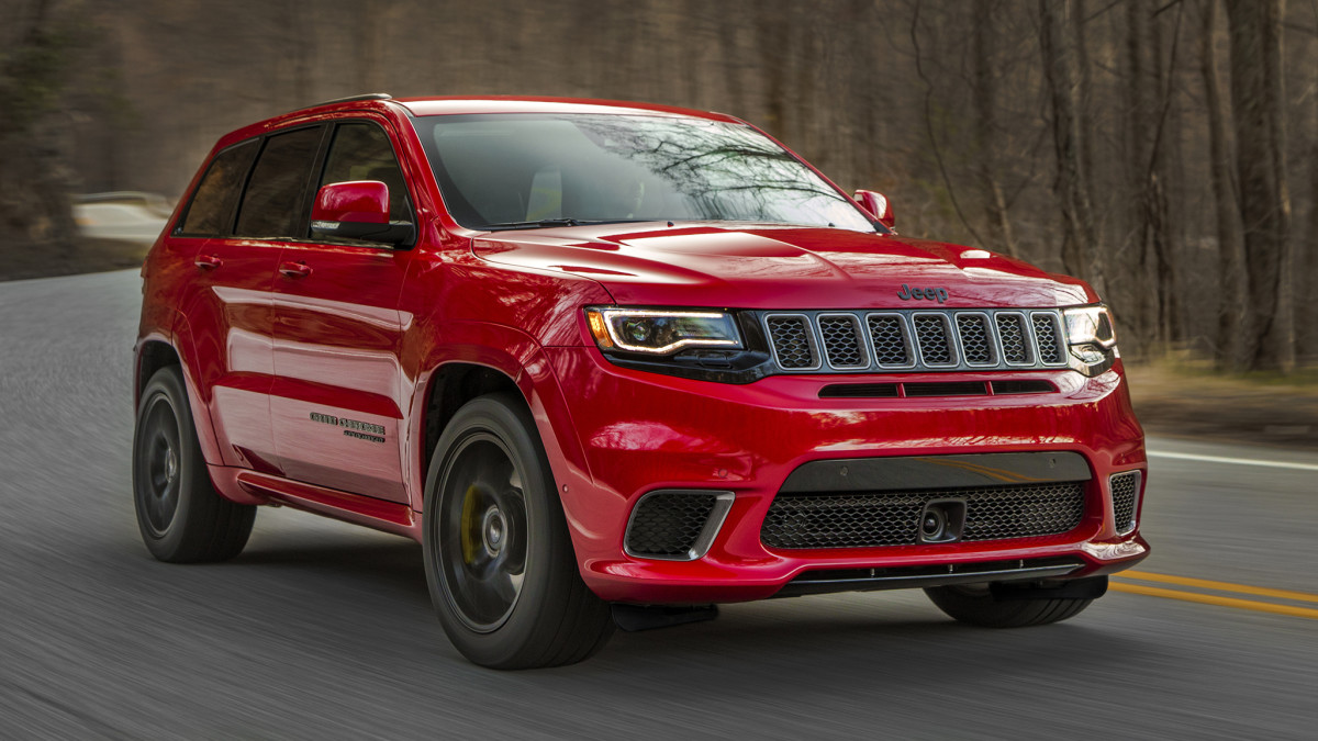 Jeep unleashes the 707-hp Hellcat-powered Trackhawk - Acquire