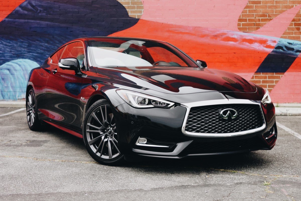 Infiniti's Q60 Red Sport 400 points their performance line in the right