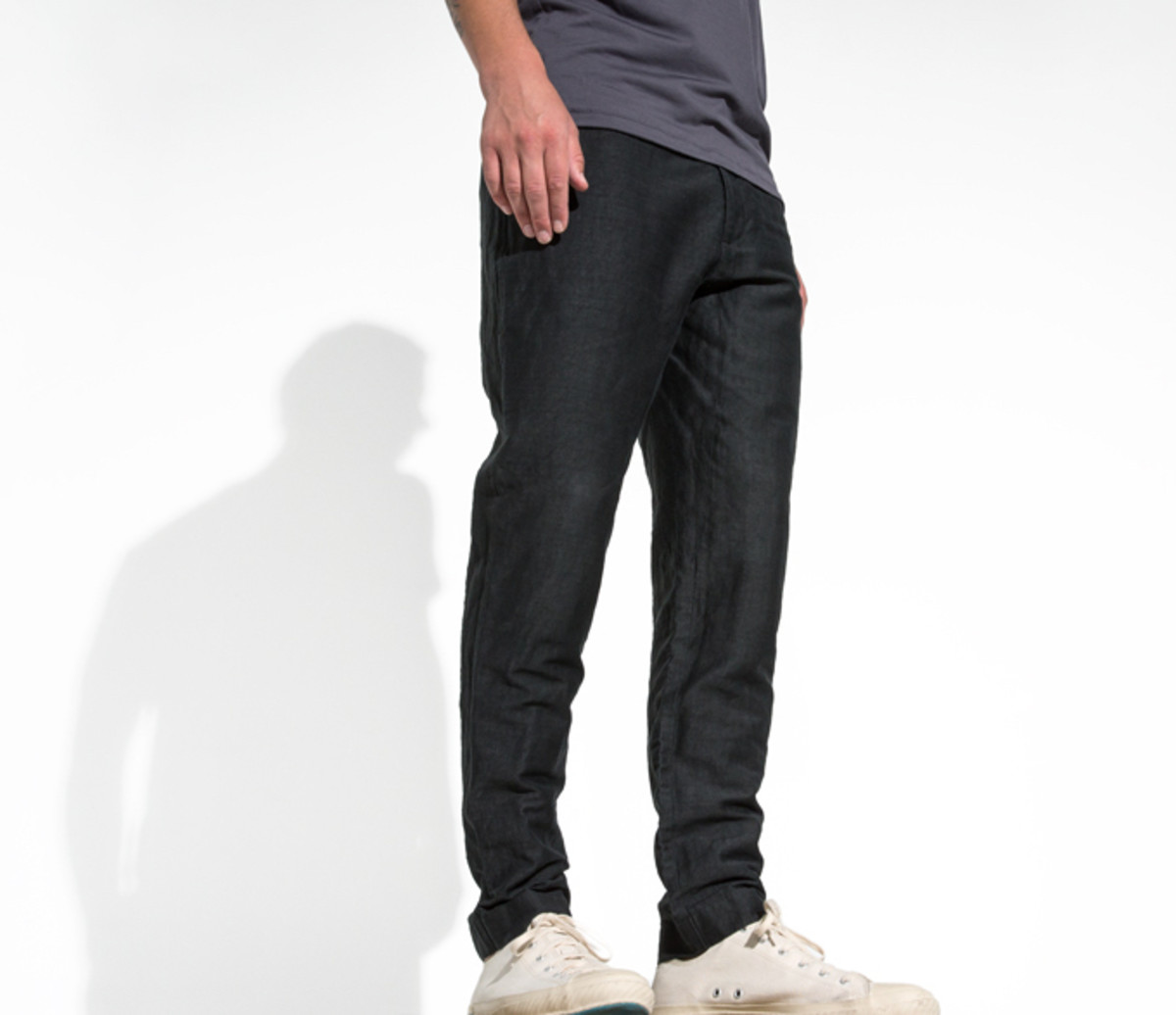 outlier injected linen pants