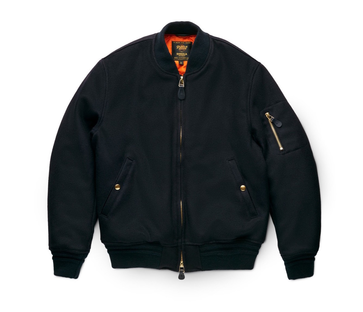 Shinola and Golden Bear's MA-1 is the perfect jacket for fall - Acquire