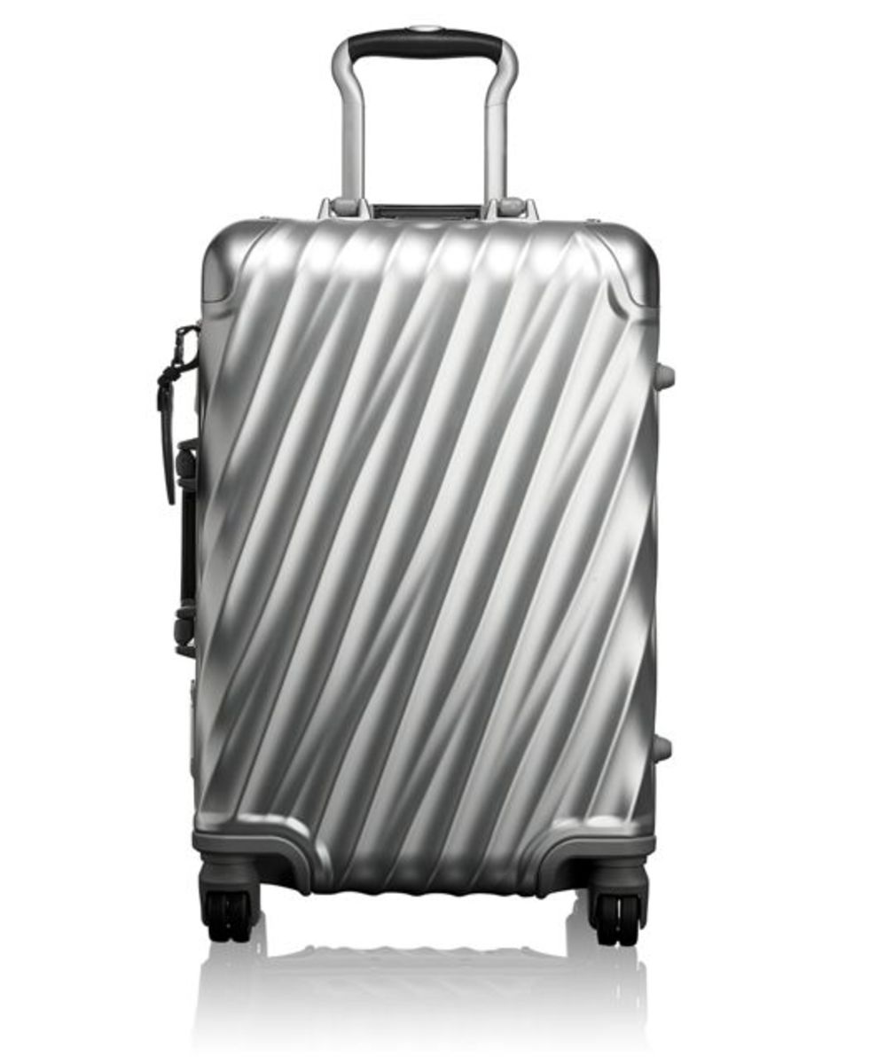 Tumi reimagines aluminum luggage with its sculptural 19 degree ...