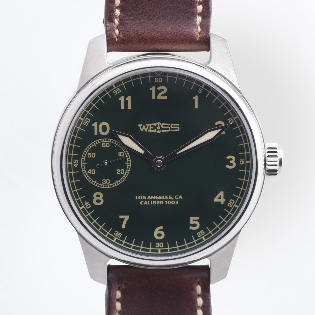 Weiss Made in USA Special Issue Green Dial