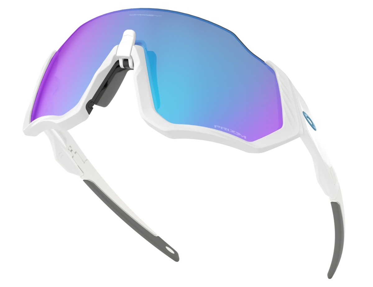 oakley flight jacket white blue