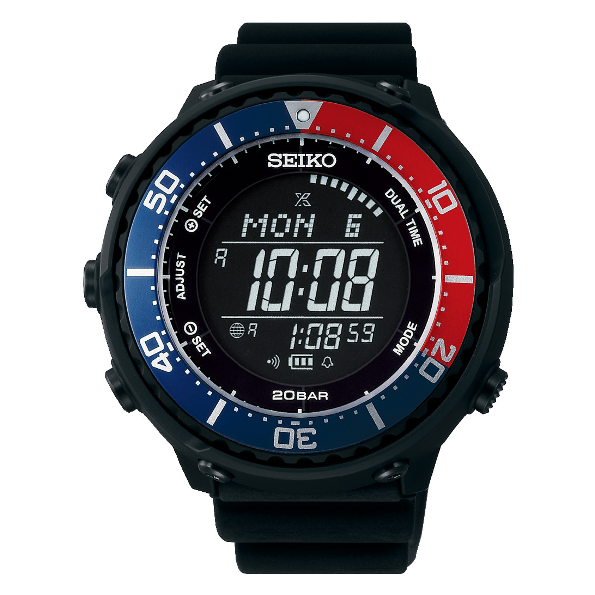 seiko digital divers watch