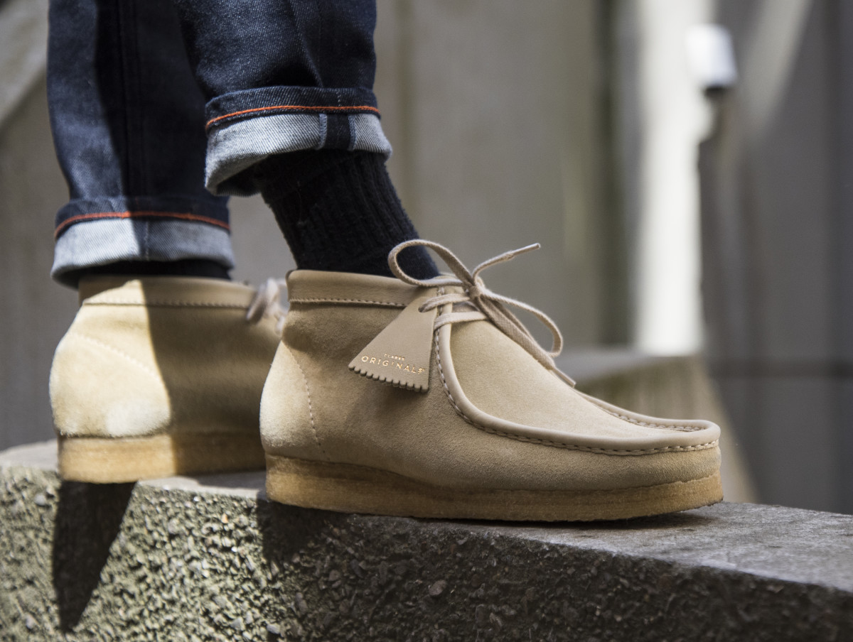 clarks wallabee boots