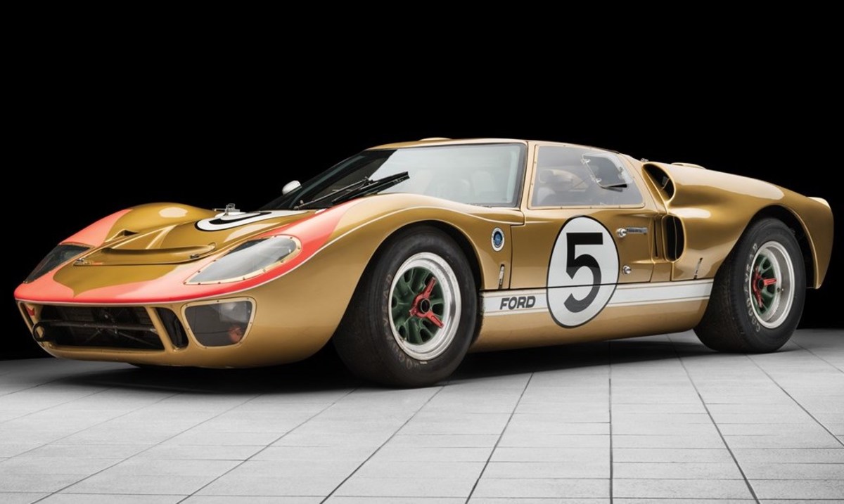 RM Sotheby's is auctioning one of the legendary GT40s that won Le Mans