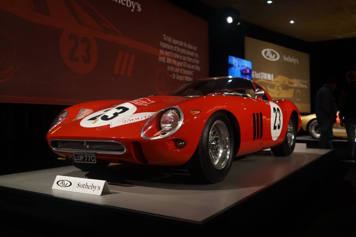 The $48 million dollar 1962 Ferrari 250 GTO.