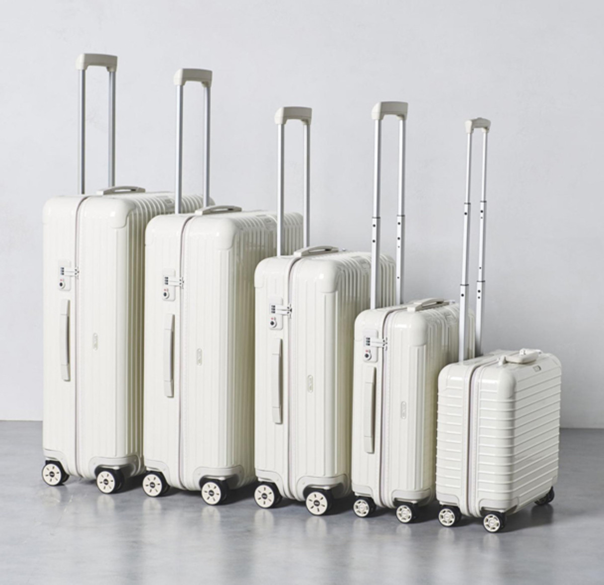 United Arrows launches its Ecru-colored Rimowas in a full range of