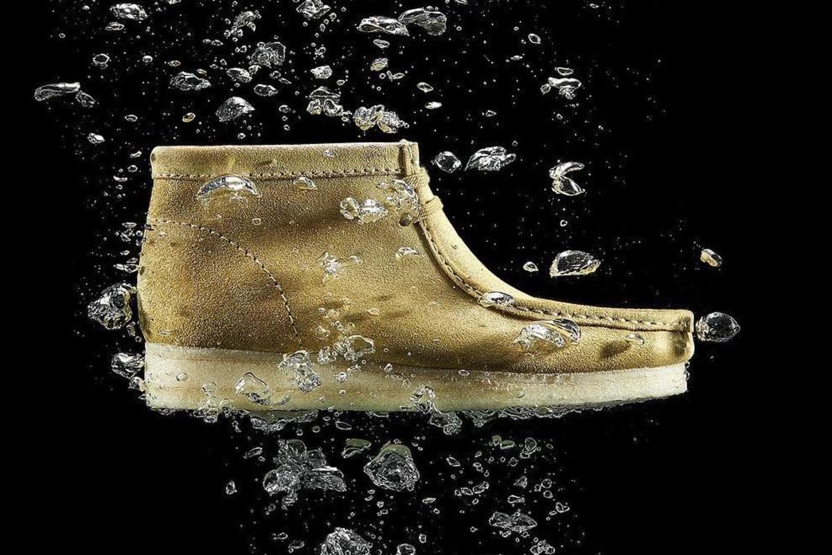 clark shoes waterproof