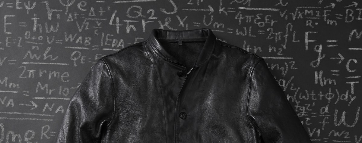 Albert Einstein Jacket  Menlo Cossack Leather Jacket - Jackets