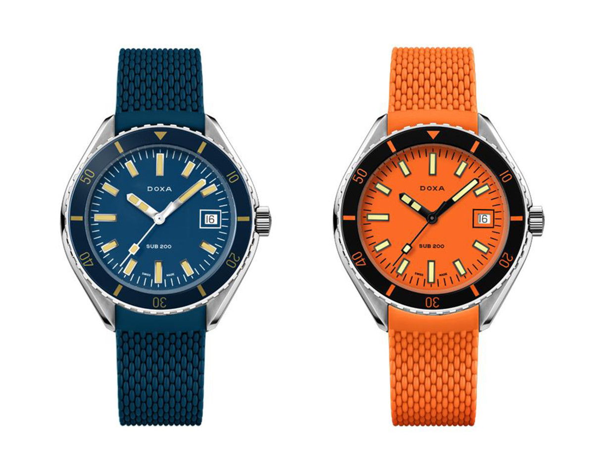 Doxa on sale rubber strap