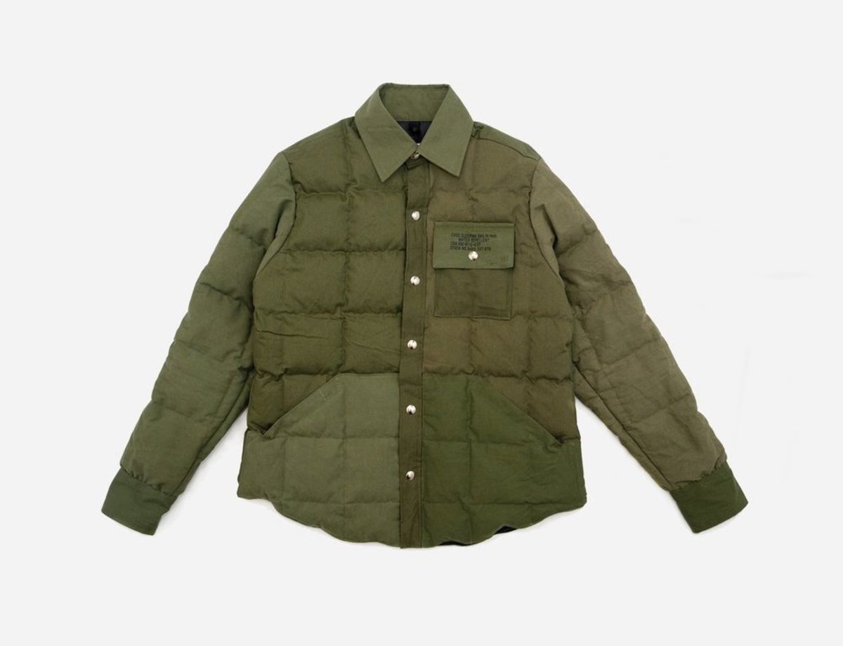 3sixteen Closes The Year Off With A Down Shirt From Crescent Down Works Acquire