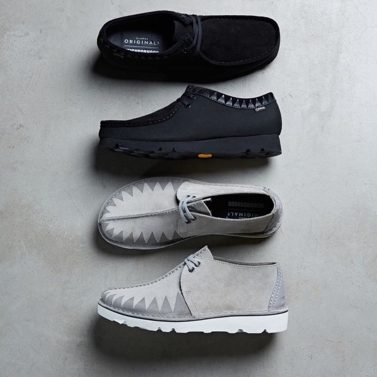 clarks wallabees vibram sole