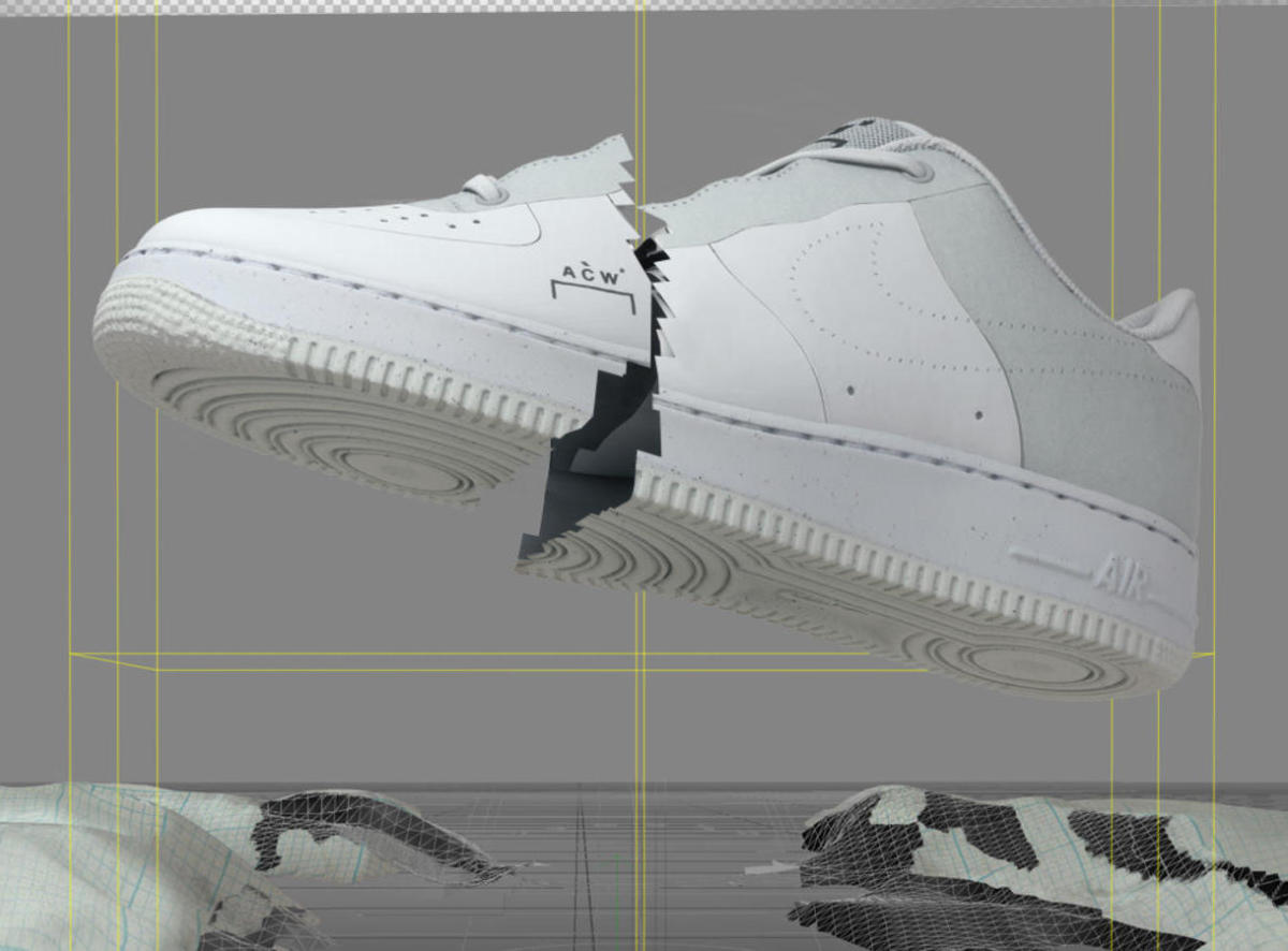 A-COLD-WALL* focuses on sustainability with an Air Force 1 made out of ...