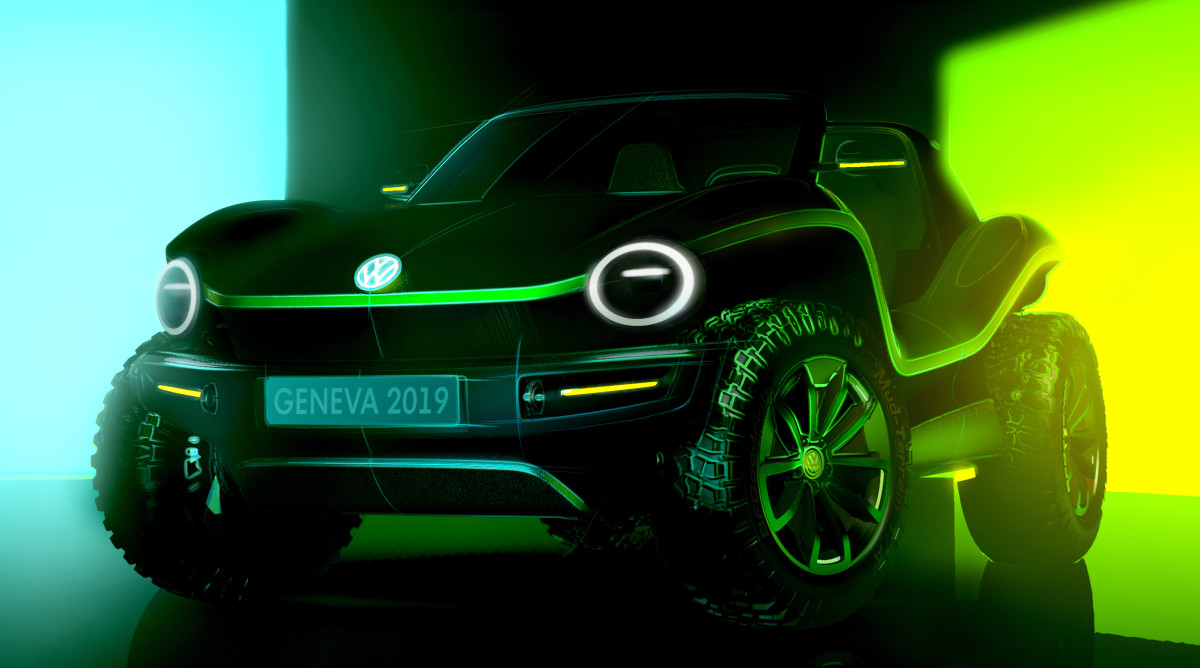 Volkswagen resurrects the dune buggy with a oneoff, electrified