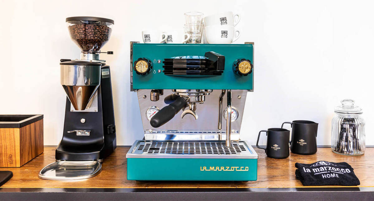 La Marzocco releases its Linea Mini in a sapphire blue