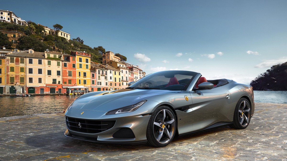 新発売！ BBR 1/18 Ferrari Portofino M Grigio Titanio