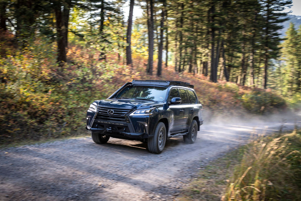 Lexus and Expedition Overland turn the LX 570 into a 550 hp adventuremobile