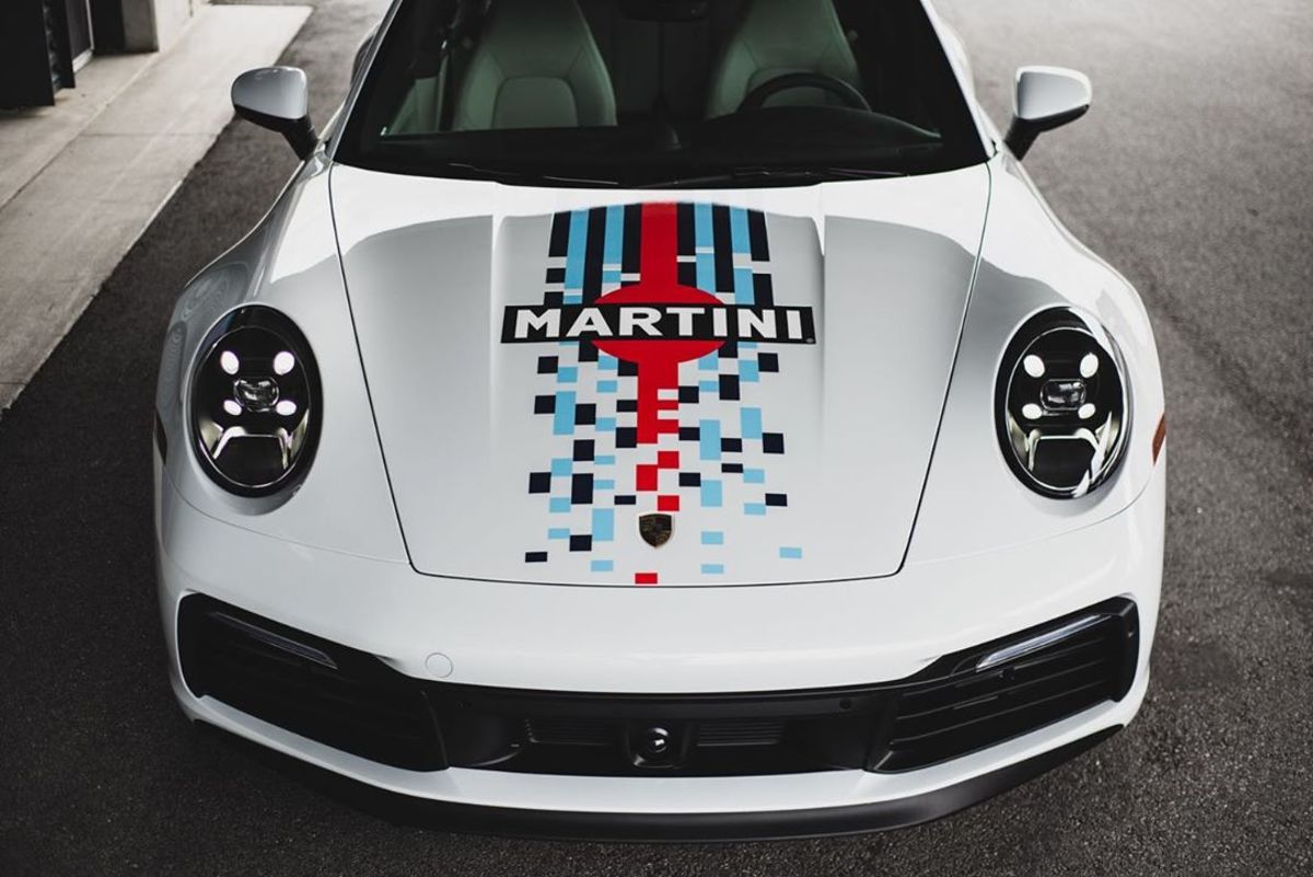 Porsche Exclusiv Manufaktur Martini Livery