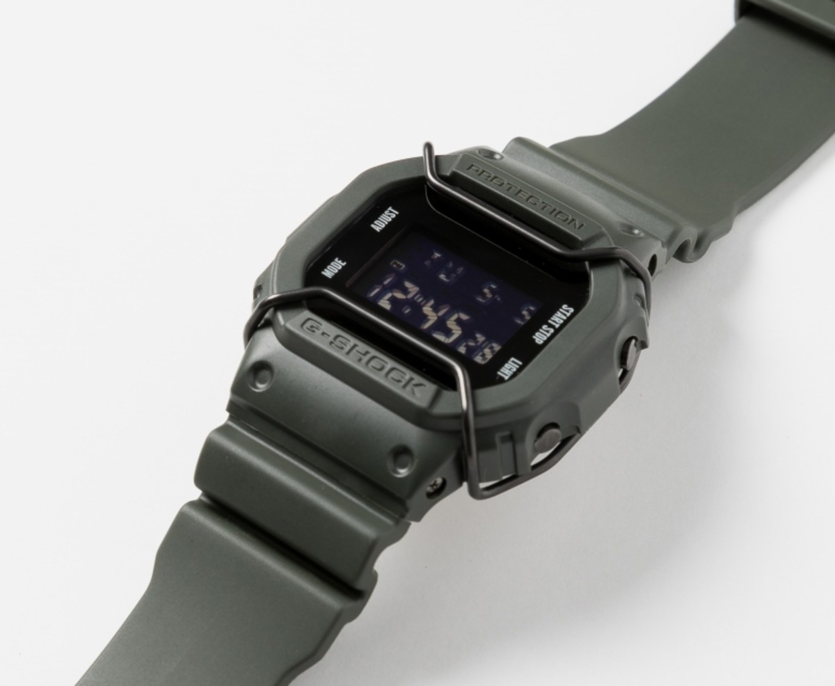 NEXUSVII. and G-Shock gives the DW-5600 a standard-issue look