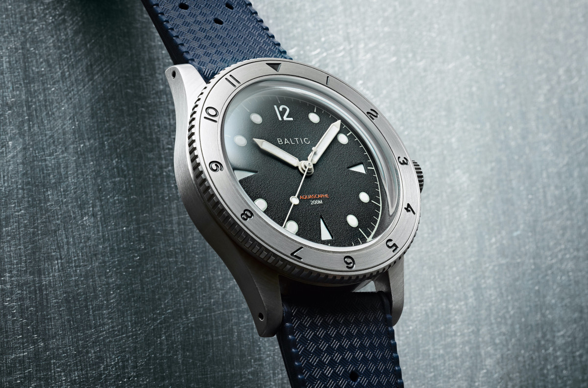 Baltic releases a new Aquascaphe with a 12-hour steel bezel - Acquire