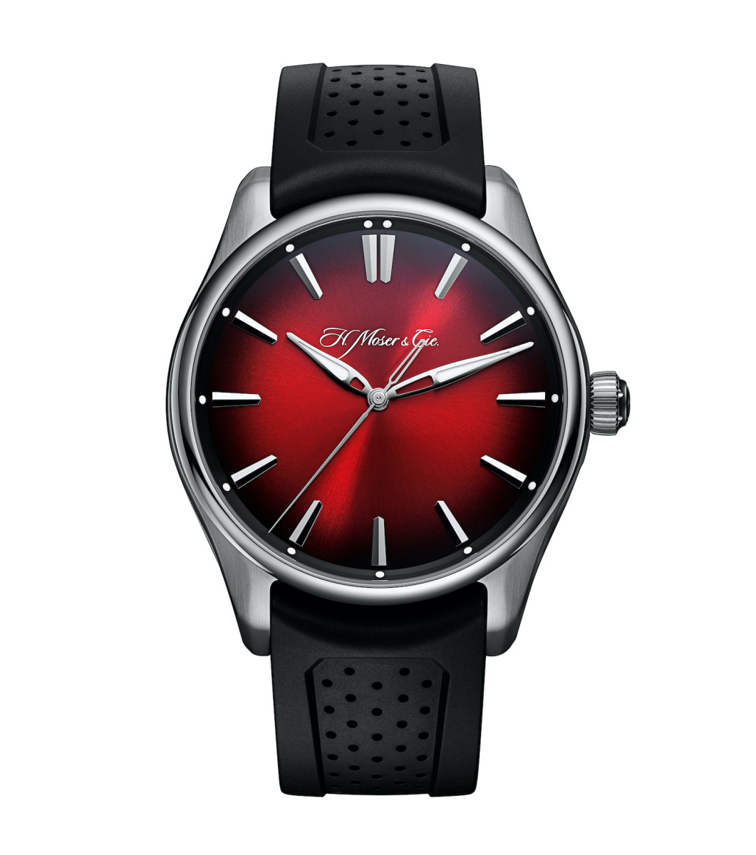 H. Moser & Cie Pioneer Center Seconds Red