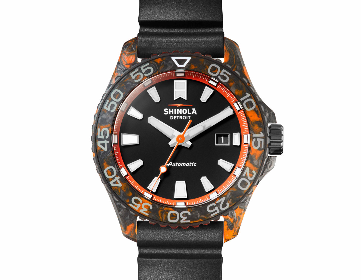 Shinola Forged CArbon Monster Dive Watch