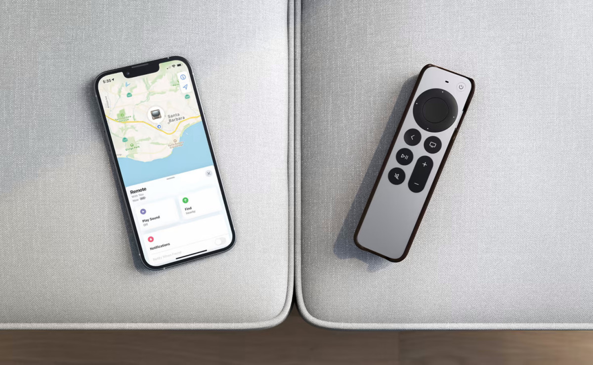 Nomad Leather Cover for Siri Remote and AirTag