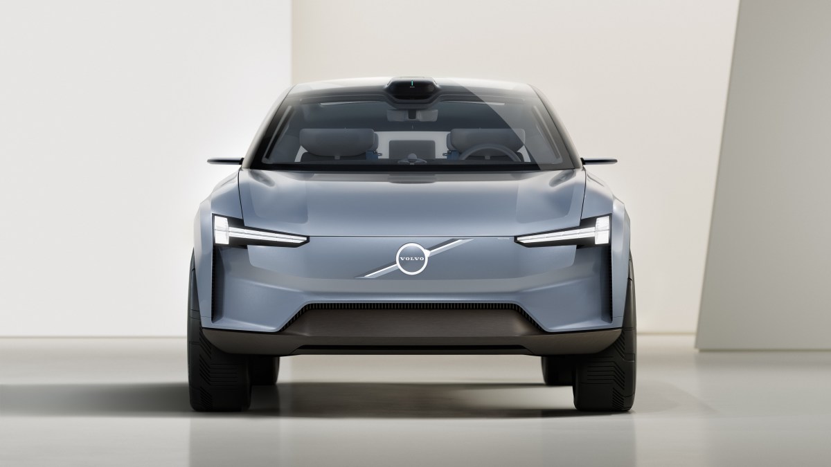 Volvo previews its new design language for its allelectric
