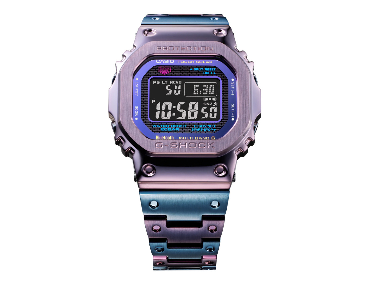 G Shock s latest full metal 5000 is inspired by Tokyo at twilight Acquire