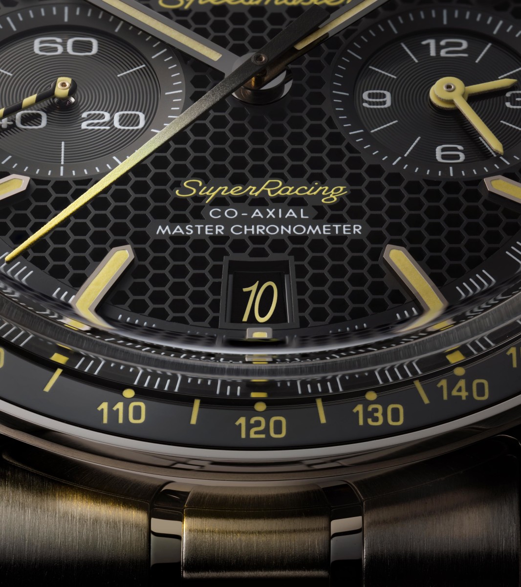 Omega debuts its Spirate System in the new Speedmaster Super Racing Acquire