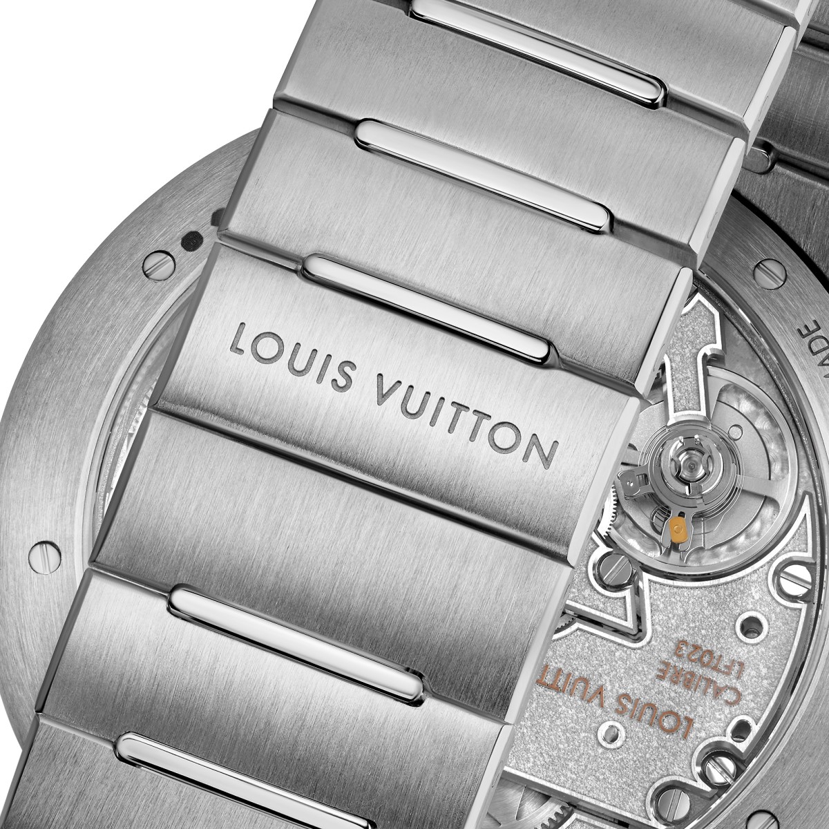 The Louis Vuitton Tambour, In Steel