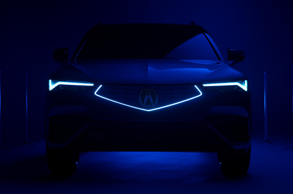 Acura teases the production version of its first EV, the ZDX Acquire